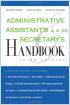 Administrative Assistant's and Secretary's Handbook