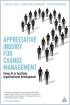 Appreciative Inquiry for Change Management