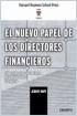El nuevo papel de los directores financieros