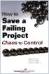 How to Save a Failing Project