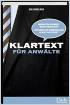 Klartext für Anwälte