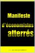 Manifeste d'économistes atterrés