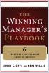 The Winning Manager's Playbook