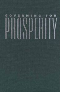 Governing for Prosperity