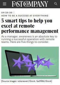 5 smart tips to help you excel at remote performance management