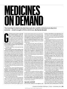 Médicaments à la demande