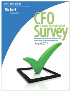 CFO Quarterly Global Outlook Survey