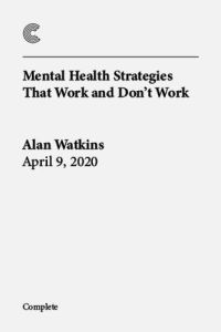 Mental Health Strategies That Work and Don’t Work