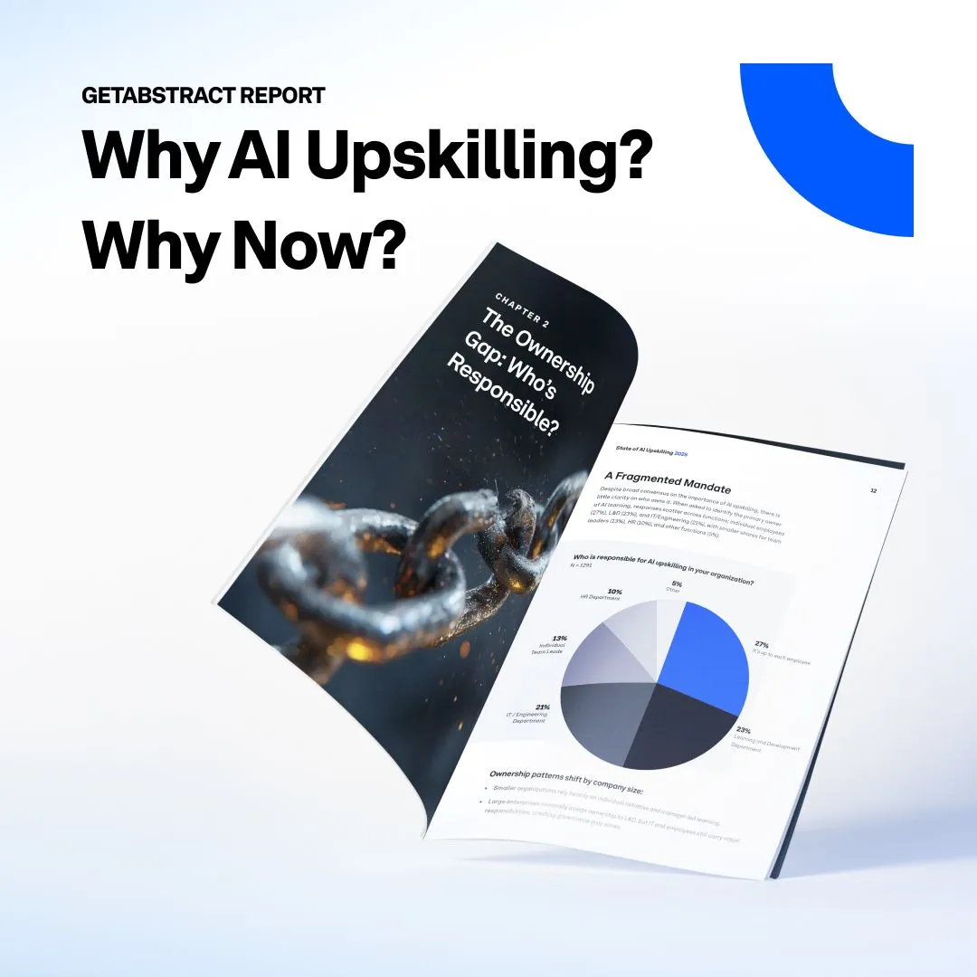 Urgency Without Ownership: AI Upskilling Report 2025