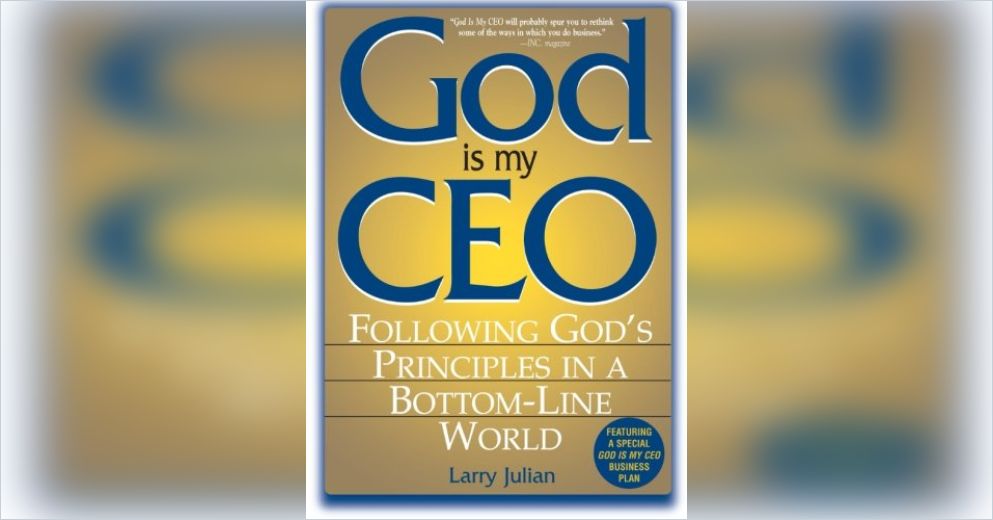 God is my ceo business plan image