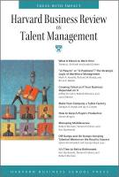 Talent Management
