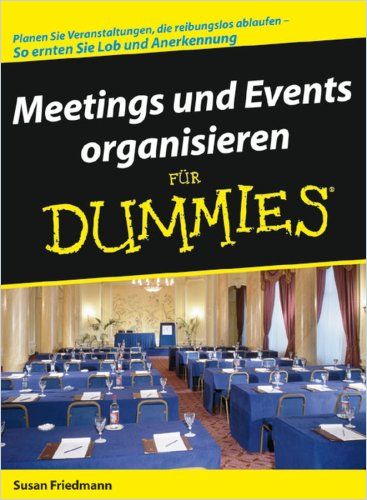 Image of: Meetings und Events organisieren für Dummies