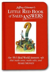 El pequeño libro rojo de respuestas sobre ventas de Jeffrey Gitomer