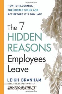 Las siete razones ocultas por las que los empleados se marchan