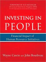 Investing in People