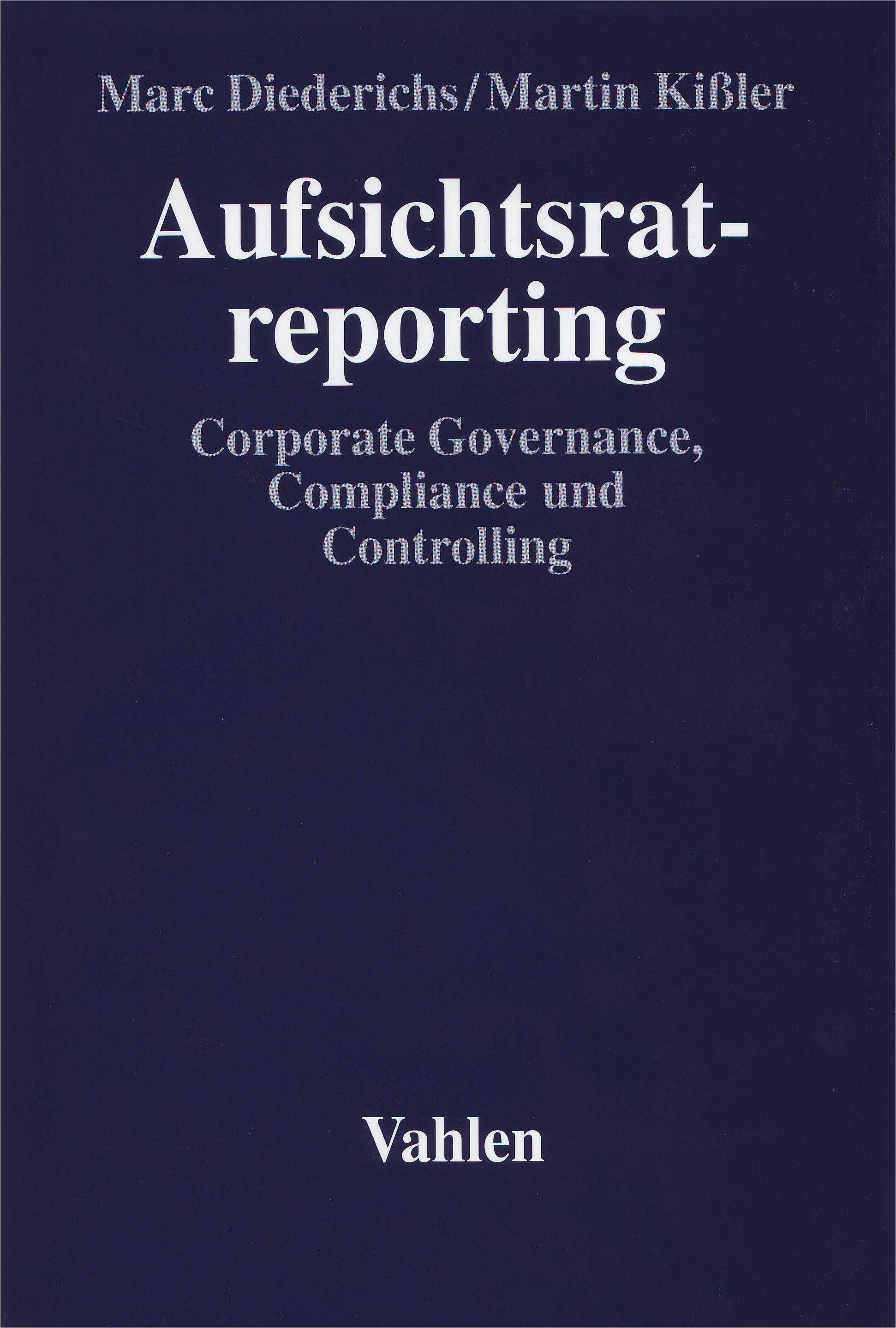 Aufsichtsratreporting cover