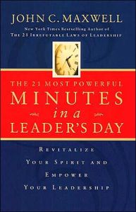 Los 21 minutos más poderosos en el día de un líder