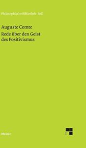 Rede &uuml;ber den Geist des Positivismus
