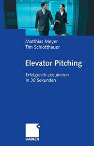 Elevator Pitching