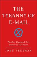 The Tyranny of E-mail