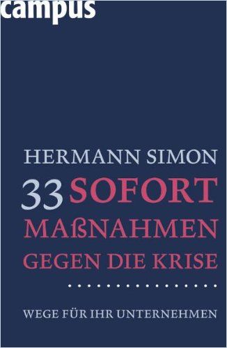 Image of: 33 Sofortmaßnahmen gegen die Krise