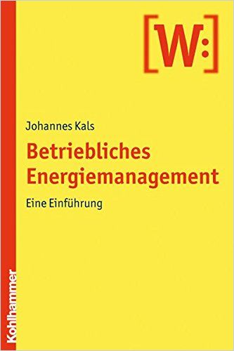 Betriebliches Energiemanagement cover