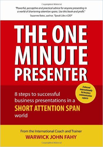 Image of: The One Minute Presenter