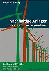 Nachhaltige Anlagen für institutionelle Investoren cover