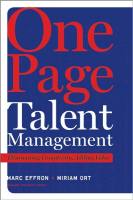 La administración del talento en una sola página