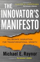 The Innovator's Manifesto
