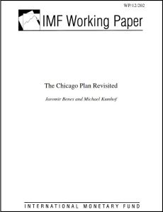 The Chicago Plan Revisited