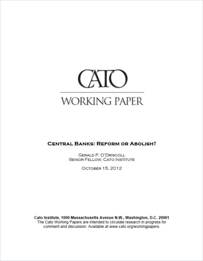 Central Banks: Reform or Abolish? cover
