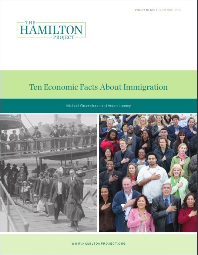 Ten Economic Facts About Immigration cover