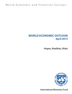 World Economic Outlook April 2013