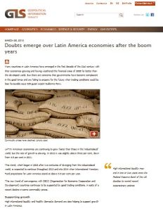 Doubts Emerge over Latin America Economies After the Boom Years