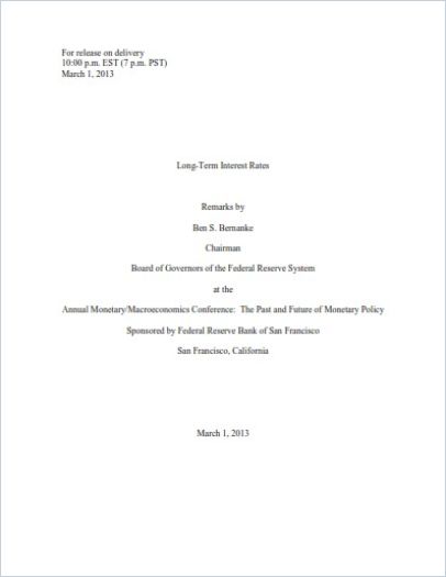 Long-Term Interest Rates cover