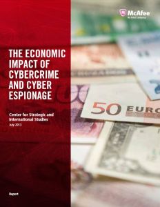 The Economic Impact of Cybercrime and Cyber Espionage