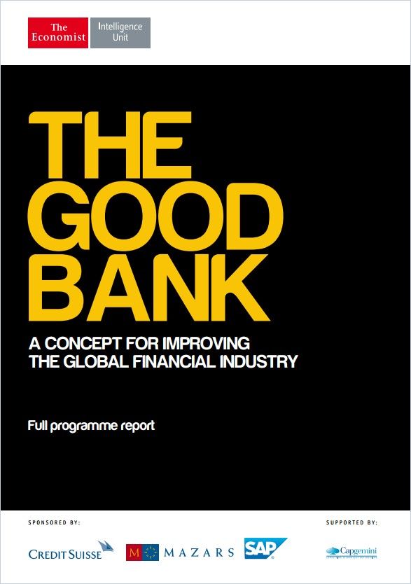 The Good Bank cover