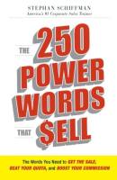 The 250 Power Words That Sell