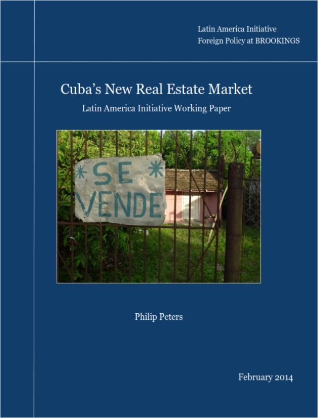 Cuba’s New Real Estate Market cover