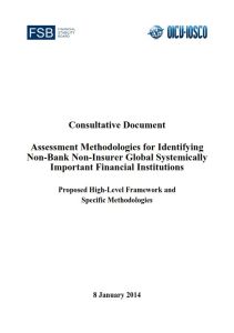 Assessment Methodologies for Identifying Non-Bank Non-Insurer Global Systemically Important Financial Institutions