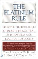 The Platinum Rule