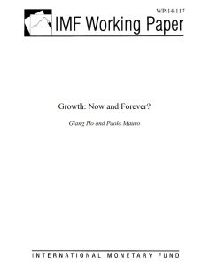 Growth: Now and Forever?