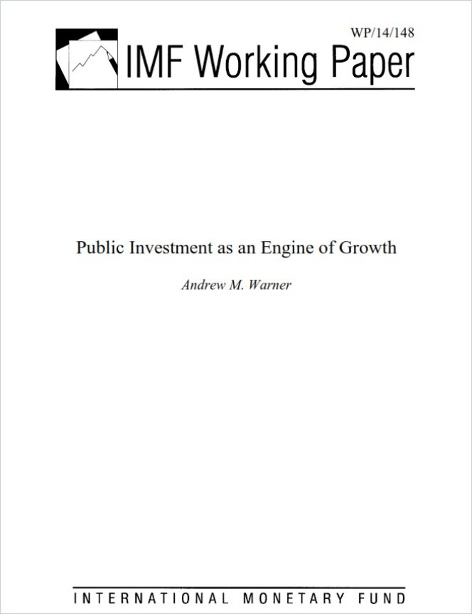 Public Investment as an Engine of Growth cover