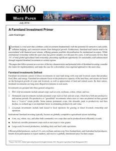 A Farmland Investment Primer