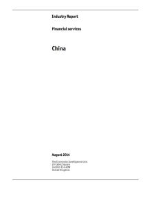 Financial Services: China