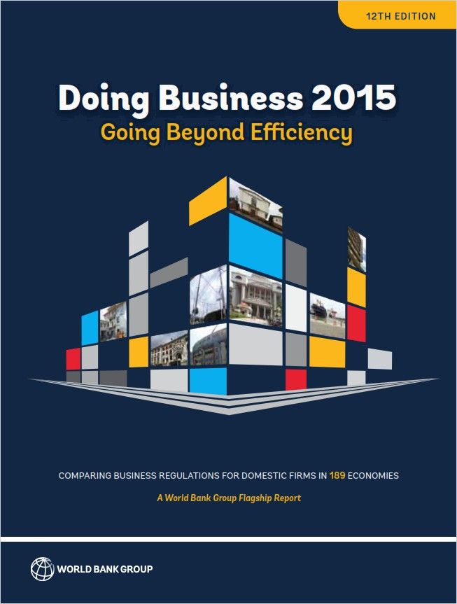 Doing Business 2015 cover