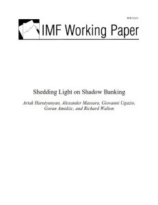 Shedding Light on Shadow Banking