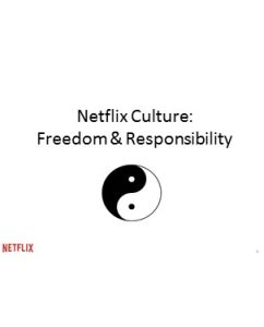 Netflix Culture: Freedom & Responsibility