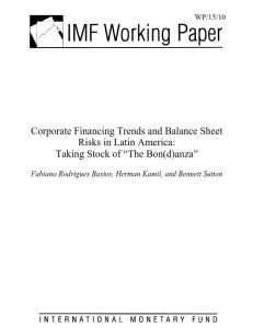 Corporate Financing Trends and Balance Sheet Risks in Latin America